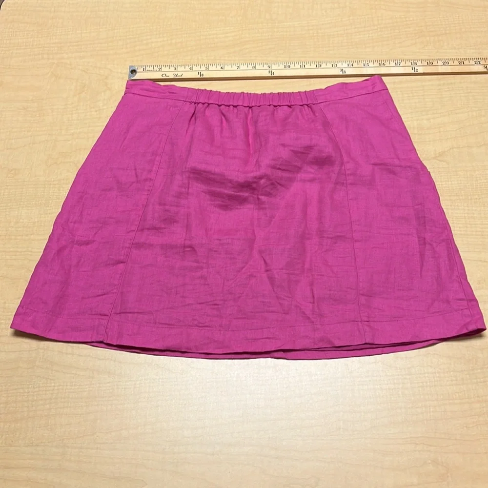 Crown & Ivy linen‎ skirt, size medium